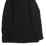 GUESS Mens Overcoat Coat Black Wool S