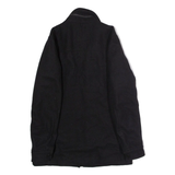 GUESS Mens Overcoat Coat Black Wool S