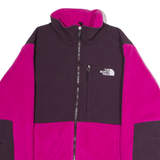 THE NORTH FACE Womens Fleece Jacket Pink Colourblock L