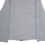 STARTER Mens Fleece Jacket Grey Colourblock XL