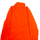 ADIDAS Womens Fleece Jacket Orange UK 18