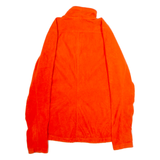 ADIDAS Womens Fleece Jacket Orange UK 18