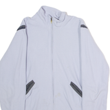 NIKE Womens Fleece Jacket Blue L