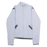 NIKE Womens Fleece Jacket Blue L