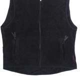 WOOLRICH Womens Fleece Gilet Black L