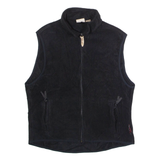 WOOLRICH Womens Fleece Gilet Black L