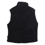 WOOLRICH Womens Fleece Gilet Black L