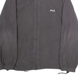 FILA Mens Fleece Jacket Grey L