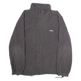 FILA Mens Fleece Jacket Grey L