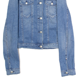 TOMMY HILFIGER Womens Denim Jacket Blue S