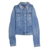 TOMMY HILFIGER Womens Denim Jacket Blue S