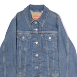LEVI'S Womens Denim Jacket Blue S