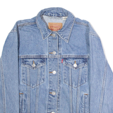 LEVI'S Womens Denim Jacket Blue S