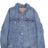LEVI'S Womens Denim Jacket Blue M