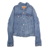 LEVI'S Womens Denim Jacket Blue M