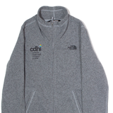 THE NORTH FACE CDHI Womens Fleece Jacket Grey Knit M