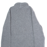 THE NORTH FACE CDHI Womens Fleece Jacket Grey Knit M