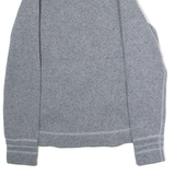 THE NORTH FACE CDHI Womens Fleece Jacket Grey Knit M