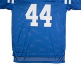 REEBOK Indianapolis Colts Home #44 Clark Mens Jersey Blue USA V-Neck Nylon XL