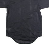 NIKE Baseball Mens Jersey Black 90s USA V-Neck S