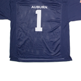 KNIGHTS APPAREL Auburn Tigers #1 Mens Jersey Blue USA V-Neck XL