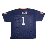 KNIGHTS APPAREL Auburn Tigers #1 Mens Jersey Blue USA V-Neck XL