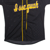 RUSSELL ATHLETIC Issaquah Baseball #16 Womens Jersey Black USA V-Neck Nylon M