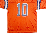 NIKE Syracuse University Home #10 Mens Jersey Orange USA V-Neck Nylon XL