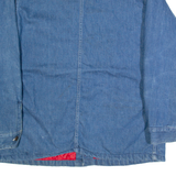 BIG SMITH Mens Chore Jacket Blue 90s XL