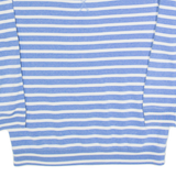 JACK WILLS Striped Womens Sweatshirt Blue UK 10