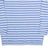 JACK WILLS Striped Womens Sweatshirt Blue UK 10