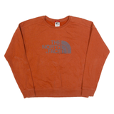 THE NORTH FACE Mens Sweatshirt Orange M
