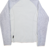 JACK WOLFSKIN Fleece Womens Grey Hoodie Full Zip L