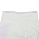 ADIDAS Womens Skort Skirt White Short UK 8