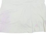 ADIDAS Womens Skort Skirt White Short UK 8