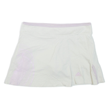 ADIDAS Womens Skort Skirt White Short UK 8
