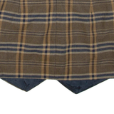 ZARA Womens Mini Skirt Brown Short Check XS