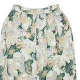 BIAGGINI Womens Flare Skirt Beige Midi Floral M
