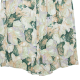 BIAGGINI Womens Flare Skirt Beige Midi Floral M