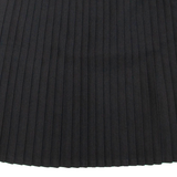 Womens Pleated Skirt Black Short S