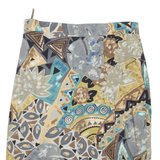 Womens Pencil Skirt Grey Knee Length Floral M