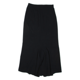 EVELIN BRANDT Womens Maxi Skirt Black Long S