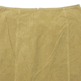 Womens Mini Skirt Green Short M