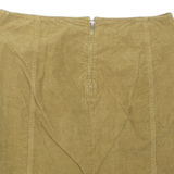 Womens Mini Skirt Green Short M