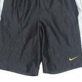 NIKE Basketball Mens Sports Shorts Black S W29