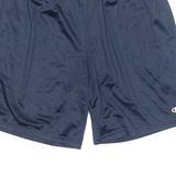 CHAMPION Mens Sports Shorts Blue L W30