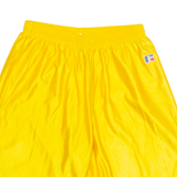 RUSSELL ATHLETIC Mens Sports Shorts Yellow M W26