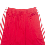 ADIDAS Mens Sports Shorts Red XL W32