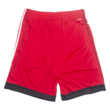 ADIDAS Mens Sports Shorts Red XL W32