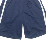NIKE DRI FIT Mens Sports Shorts Blue M W26